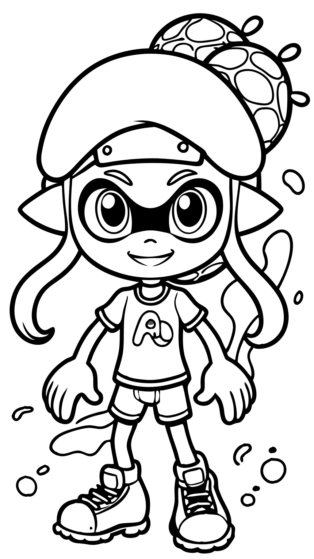 splatoon 3 coloring pages